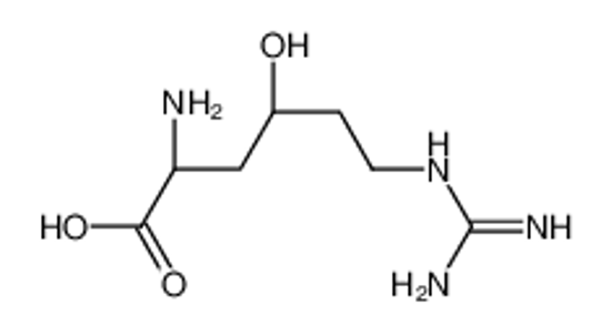 Picture of (2S,4R)-2-amino-6-(diaminomethylideneamino)-4-hydroxyhexanoic acid
