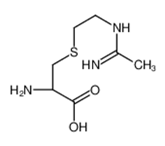 Picture of (2R)-2-amino-3-[2-(1-aminoethylideneamino)ethylsulfanyl]propanoic acid