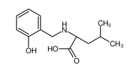 Picture of (2S)-2-[(2-hydroxyphenyl)methylamino]-4-methylpentanoic acid