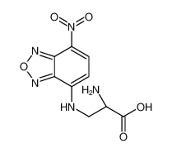 Picture of (2S)-2-amino-3-[(4-nitro-2,1,3-benzoxadiazol-7-yl)amino]propanoic acid