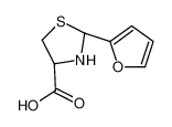 Изображение (4R)-2-(furan-2-yl)-1,3-thiazolidine-4-carboxylic acid