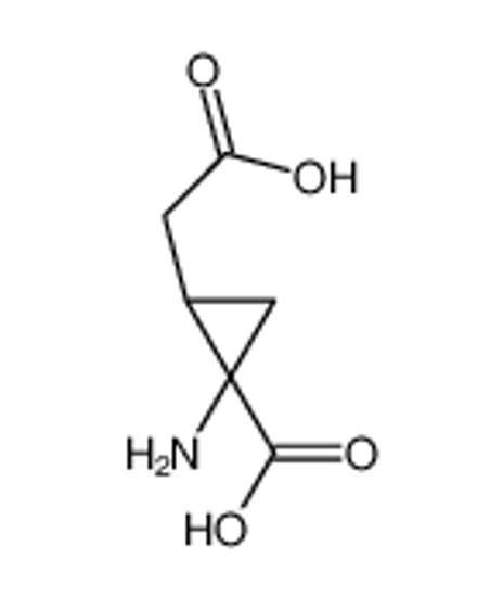 Picture of (1S,2S)-1-amino-2-(carboxymethyl)cyclopropane-1-carboxylic acid