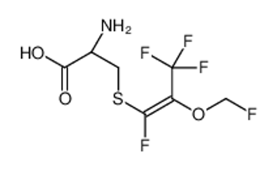 Изображение (2R)-2-amino-3-[1,3,3,3-tetrafluoro-2-(fluoromethoxy)prop-1-enyl]sulfanylpropanoic acid