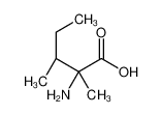Picture of (2R,3S)-2-amino-2,3-dimethylpentanoic acid