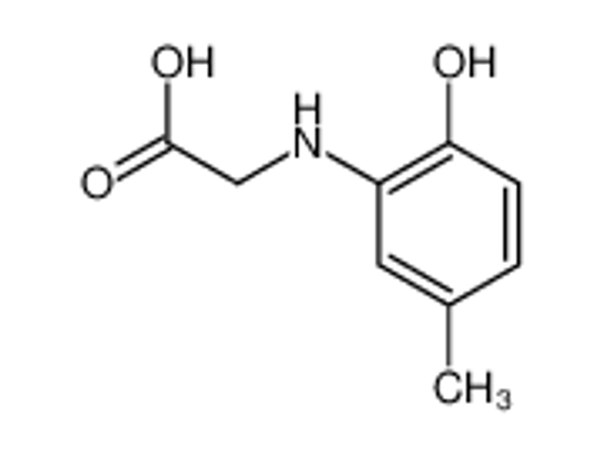Picture of 2-(2-hydroxy-5-methylanilino)acetic acid