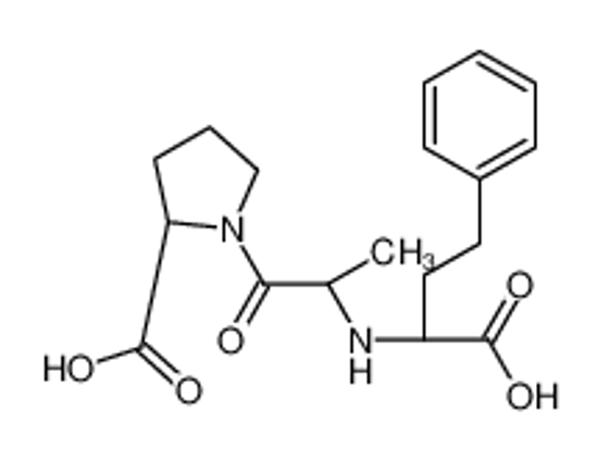 Imagem de (2R)-1-[(2S)-2-[[(1S)-1-carboxy-3-phenylpropyl]amino]propanoyl]pyrrolidine-2-carboxylic acid