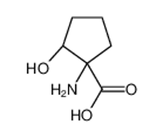 Picture of (1R,2S)-1-amino-2-hydroxycyclopentane-1-carboxylic acid