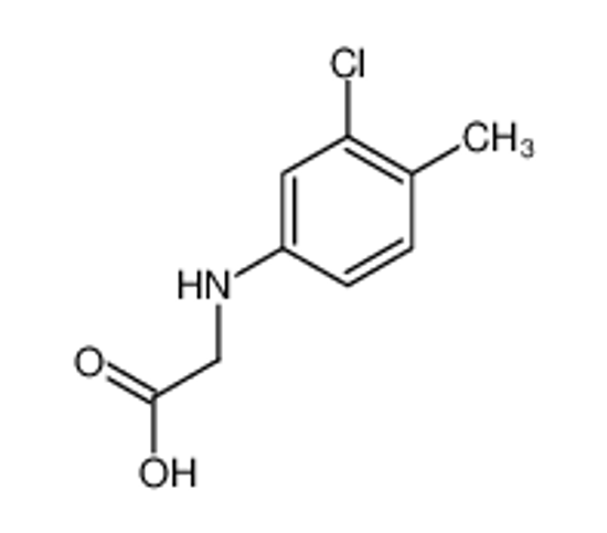 Picture of 2-(3-chloro-4-methylanilino)acetic acid