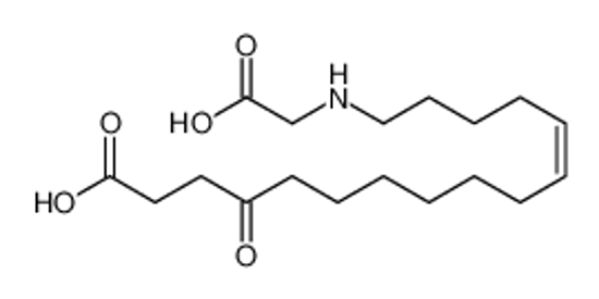 Picture of (E)-16-(carboxymethylamino)-4-oxohexadec-11-enoic acid