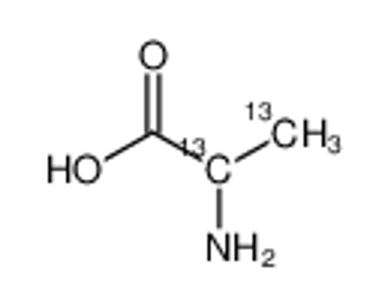 Picture of 2-aminopropanoic acid-C13