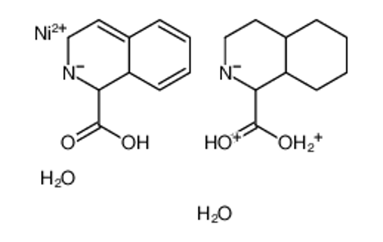 Изображение dioxidanium,3,4,4a,5,6,7,8,8a-octahydro-1H-isoquinolin-2-ide-1-carboxylic acid,3,8a-dihydro-1H-isoquinolin-2-ide-1-carboxylic acid,nickel(2+)