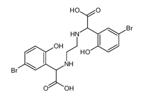 Picture of 2-(5-bromo-2-hydroxyphenyl)-2-[2-[[(5-bromo-2-hydroxyphenyl)-carboxymethyl]amino]ethylamino]acetic acid