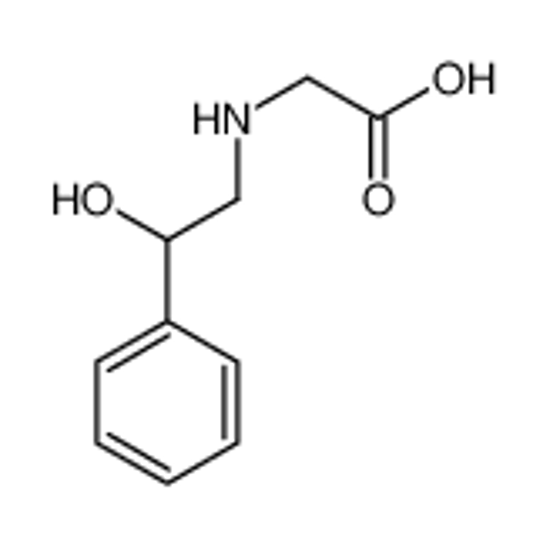Picture of 2-[(2-hydroxy-2-phenylethyl)amino]acetic acid