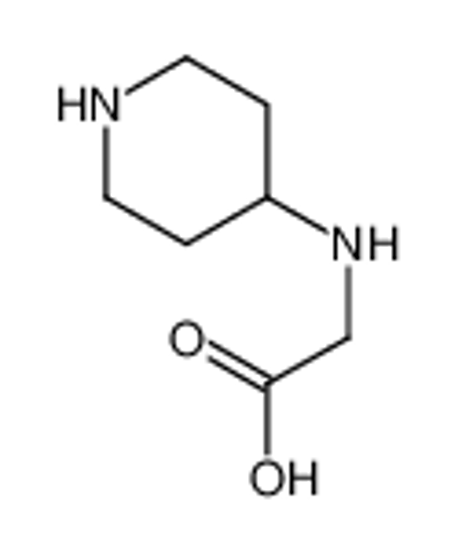 Picture of 2-(piperidin-4-ylamino)acetic acid
