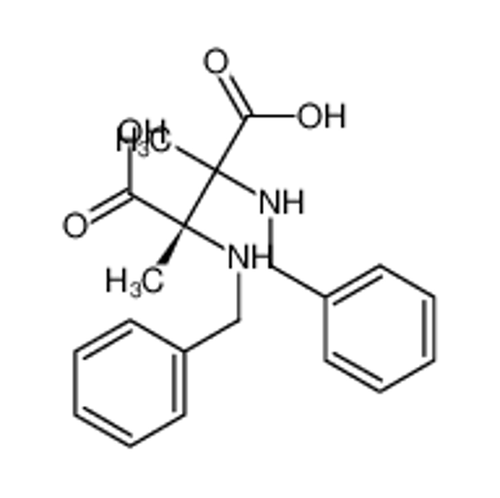 Picture of (2S)-2,3-bis(benzylamino)-2,3-dimethylbutanedioic acid