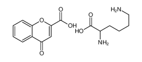 Picture of 2,6-diaminohexanoic acid,4-oxochromene-2-carboxylic acid