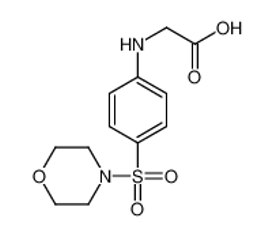 Picture of 2-(4-morpholin-4-ylsulfonylanilino)acetic acid