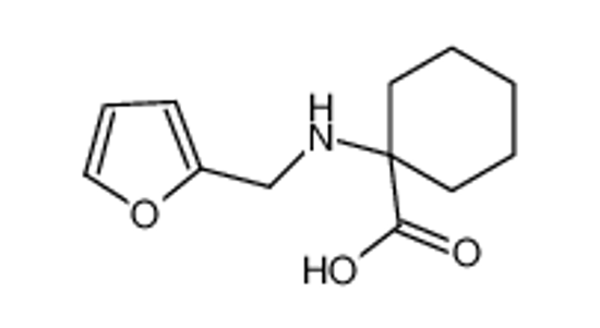 Picture of 1-(furan-2-ylmethylamino)cyclohexane-1-carboxylic acid