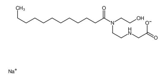 Picture of sodium,2-[2-[dodecanoyl(2-hydroxyethyl)amino]ethylamino]acetate