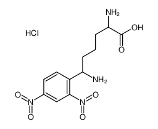 Изображение 2,6-diamino-6-(2,4-dinitrophenyl)hexanoic acid,hydrochloride