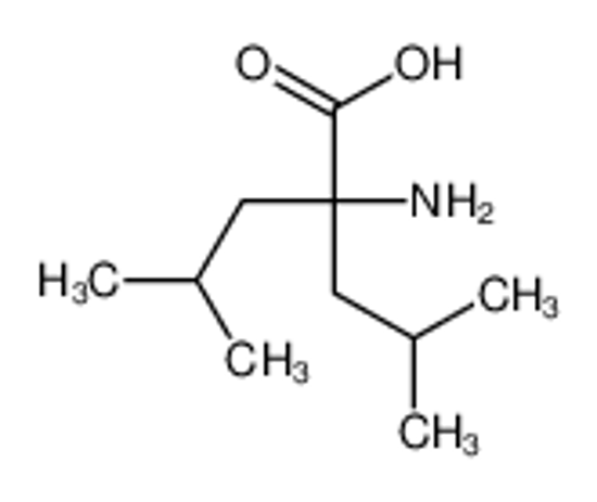 Picture of 2-amino-4-methyl-2-(2-methylpropyl)pentanoic acid