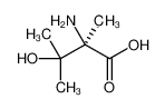 Picture of (2R)-2-amino-3-hydroxy-2,3-dimethylbutanoic acid