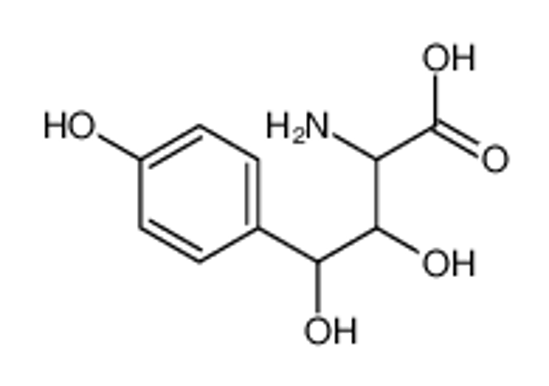 Picture of 2-amino-3,4-dihydroxy-4-(4-hydroxyphenyl)butanoic acid