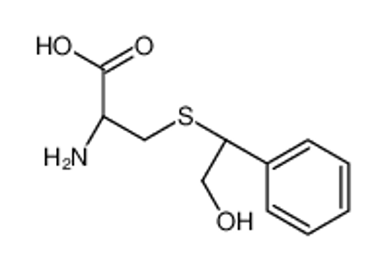Picture of (2R)-2-amino-3-(2-hydroxy-1-phenylethyl)sulfanylpropanoic acid