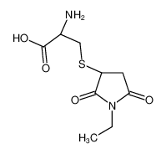 Picture of (2R)-2-amino-3-(1-ethyl-2,5-dioxopyrrolidin-3-yl)sulfanylpropanoic acid