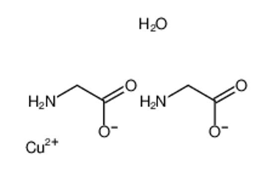 Picture of copper,2-aminoacetate,hydrate