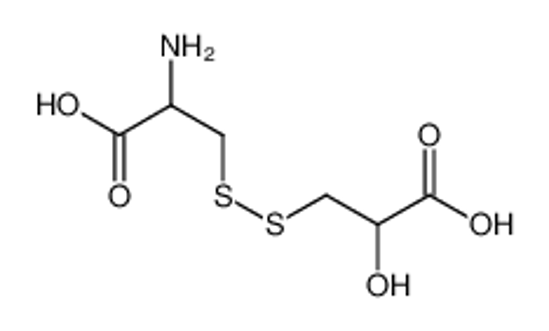 Picture of 2-amino-3-[(2-carboxy-2-hydroxyethyl)disulfanyl]propanoic acid