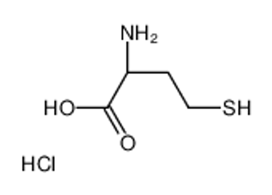 Picture of (2S)-2-amino-4-sulfanylbutanoic acid,hydrochloride