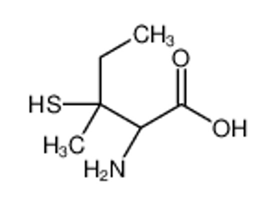 Picture of (2R,3R)-2-amino-3-methyl-3-sulfanylpentanoic acid