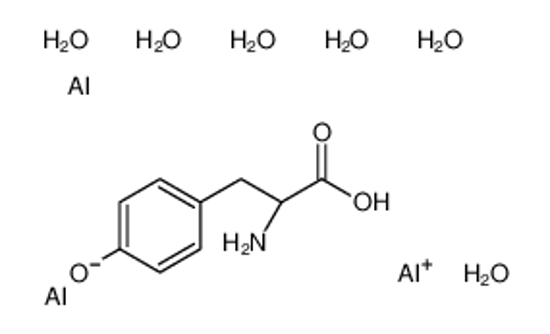 Picture of [[(2S)-2-amino-3-(4-hydroxyphenyl)propanoyl]oxy-λ<sup>1</sup>-alumanyloxyalumanyl]oxyaluminum,tetrahydrate