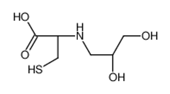 Picture of (2R)-2-(2,3-dihydroxypropylamino)-3-sulfanylpropanoic acid