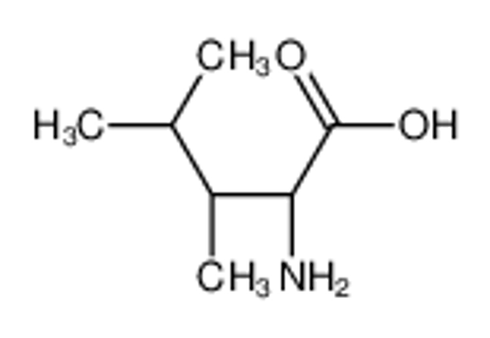 Picture of (2S,3S)-2-amino-3,4-dimethylpentanoic acid