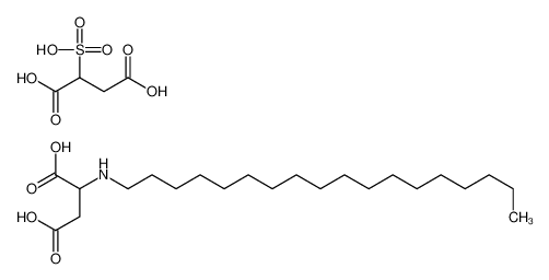 Picture of 2-(octadecylamino)butanedioic acid,2-sulfobutanedioic acid