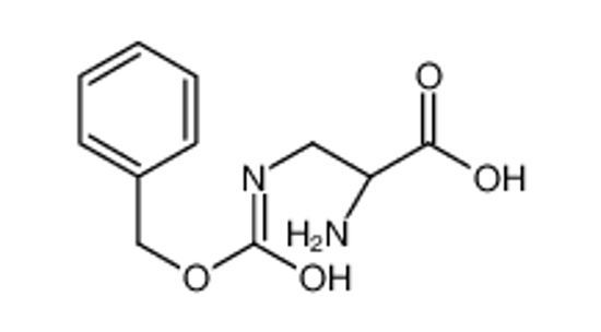 Picture of (2S)-2-amino-3-(phenylmethoxycarbonylamino)propanoic acid