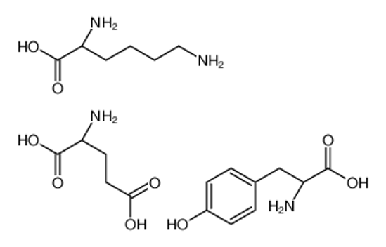 Picture of (2S)-2-amino-3-(4-hydroxyphenyl)propanoic acid,(2S)-2-aminopentanedioic acid,(2S)-2,6-diaminohexanoic acid