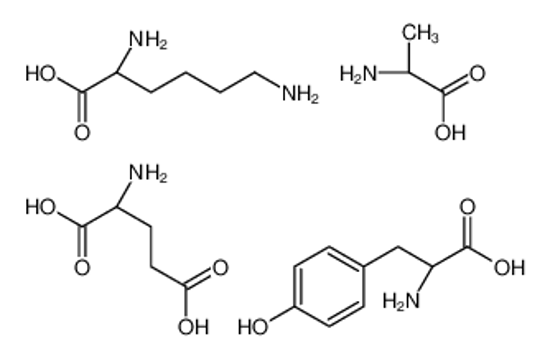 Picture of (2S)-2-amino-3-(4-hydroxyphenyl)propanoic acid,(2S)-2-aminopentanedioic acid,(2S)-2-aminopropanoic acid,(2S)-2,6-diaminohexanoic acid