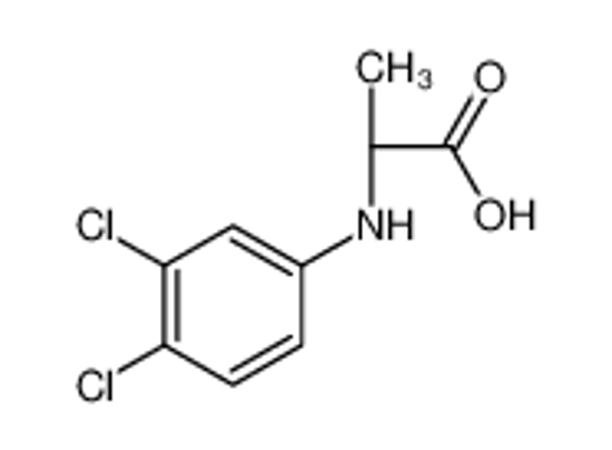 Imagem de (2S)-2-(3,4-dichloroanilino)propanoic acid