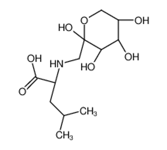Изображение (2R)-4-methyl-2-[[(3S,4R,5R)-2,3,4,5-tetrahydroxyoxan-2-yl]methylamino]pentanoic acid