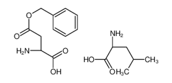 Picture of (2S)-2-amino-4-methylpentanoic acid,(2S)-2-amino-4-oxo-4-phenylmethoxybutanoic acid