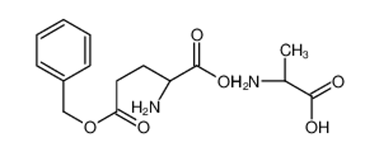 Picture of (2S)-2-amino-5-oxo-5-phenylmethoxypentanoic acid,(2S)-2-aminopropanoic acid