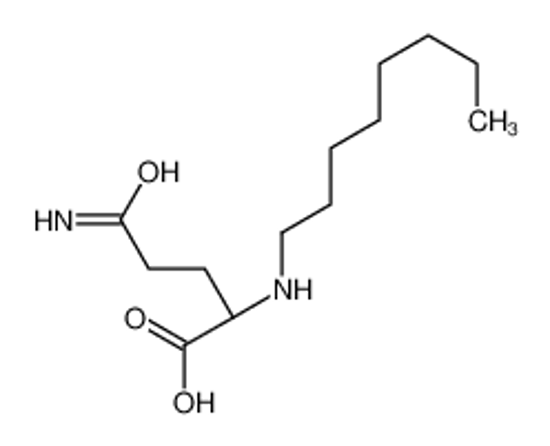 Picture of (2S)-5-amino-2-(octylamino)-5-oxopentanoic acid