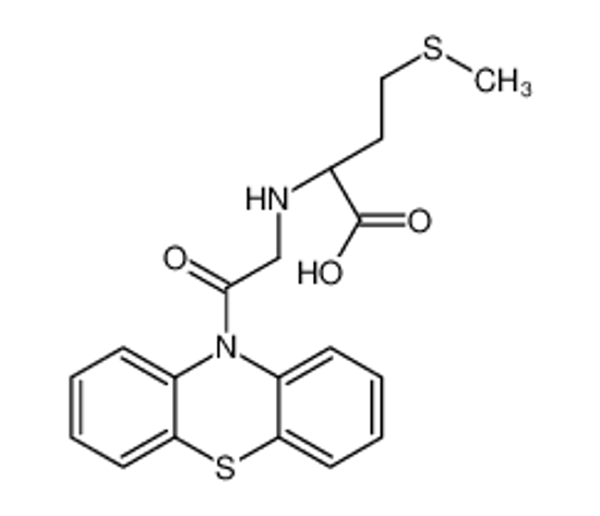Picture of (2S)-4-methylsulfanyl-2-[(2-oxo-2-phenothiazin-10-ylethyl)amino]butanoic acid