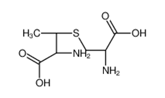 Изображение (2S,3S)-2-amino-3-[(2R)-2-amino-2-carboxyethyl]sulfanylbutanoic acid