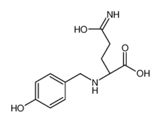 Picture of (2S)-5-amino-2-[(4-hydroxyphenyl)methylamino]-5-oxopentanoic acid