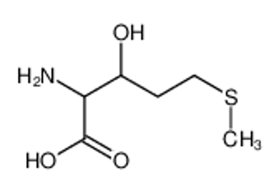 Picture of 2-amino-3-hydroxy-5-methylsulfanylpentanoic acid