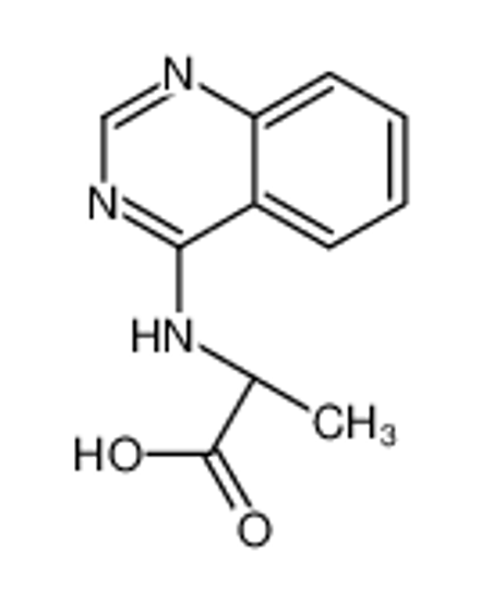 Изображение (2S)-2-(quinazolin-4-ylamino)propanoic acid